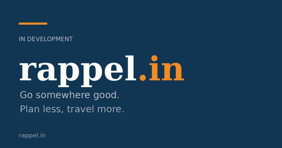 Link preview image for rappel.in